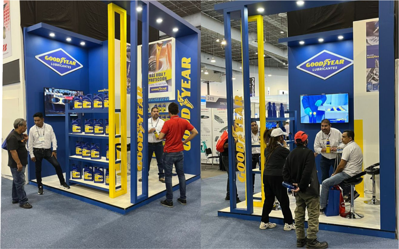 Stand de Goodyear